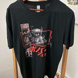 Star Wars VISIONS MANGA BOBA FETT BLACK TEE (Heroes & Villains)